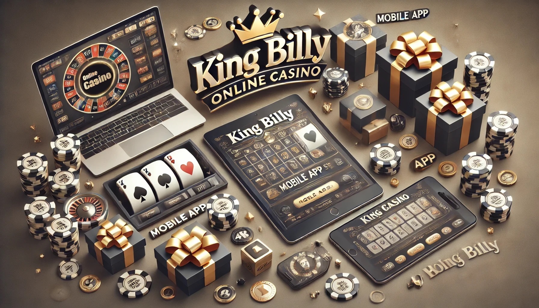 King Billy Casino Mobile App.